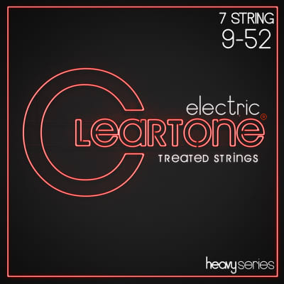 Cleartone 9409-7 Monster Heavy 7-String Electric Guitar Strings Super Light 9-52 image 2
