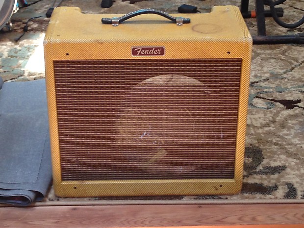 Fender Blues Junior relic cabinet only tweed