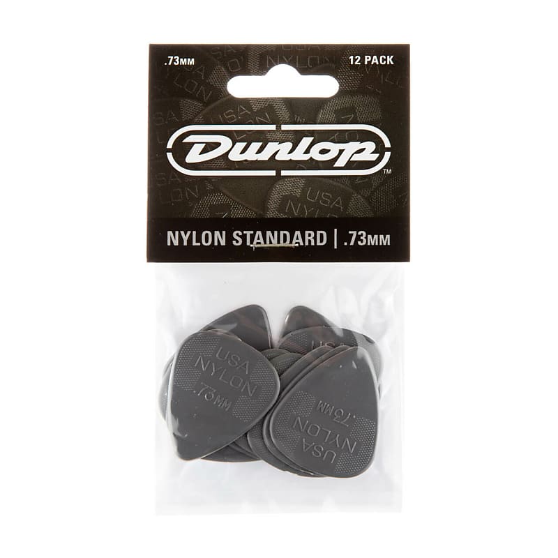 Dunlop Nylon Standard Picks .73MM, 12-Pack image 1