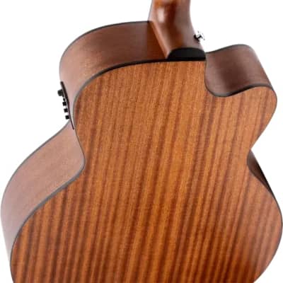 Deep Series Left-Handed Medium Scale Solid Top Acoustic-Electric Bass image 6