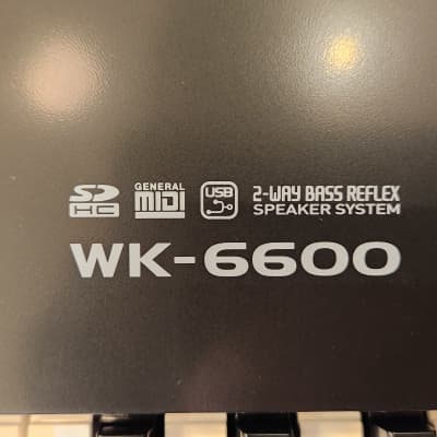 Casio WK-6600 76-Key Portable Workstation Keyboard w/ Original Box, Power Supply & Manual image 4
