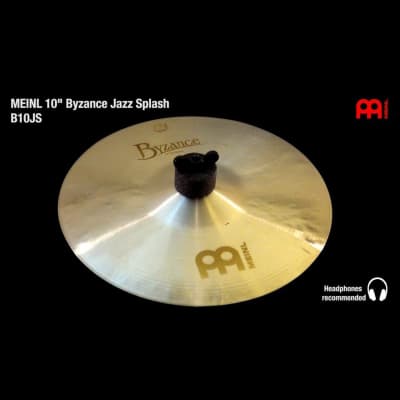 Meinl Byzance Jazz Splash Cymbal 10 image 2