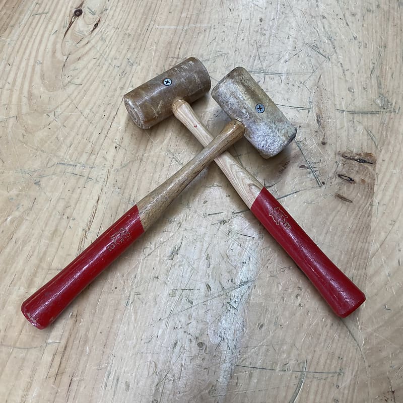 Vintage Chicago Rawhide 2 Chime Hammers Mallets Reverb