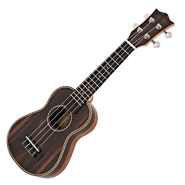 Snail UKS E220EQ Electro Acoustic Ebony Soprano Ukulele Reverb France