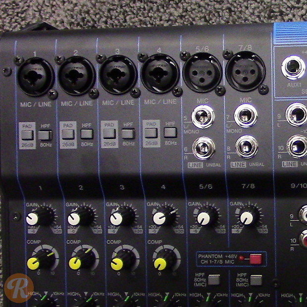 Yamaha MG12XU 12 Channel Analog Mixer image 3