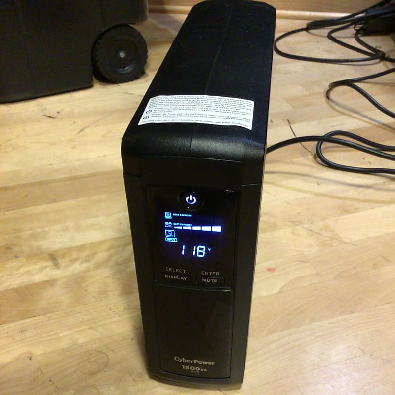 CyberPower 1500VA AVR 2010 2019  Black  Reverb