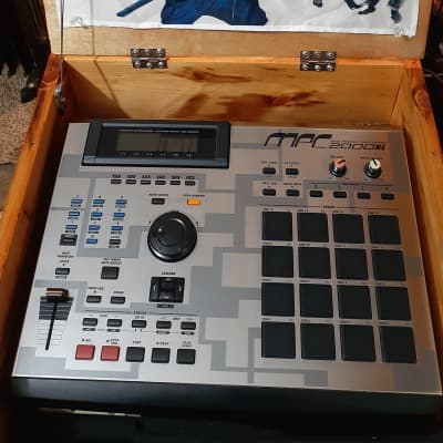 Akai MPC2000XL "Limited Edition" MIDI Production Center w/ upgrades in Mint Condition. Includes one of a kind Custom Protective Case with life size MPC 2000XL wood carved replica. image 8