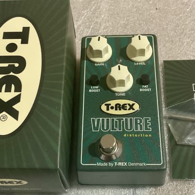 T-Rex Vulture Overdrive Distortion - Mint In Box Green image 1