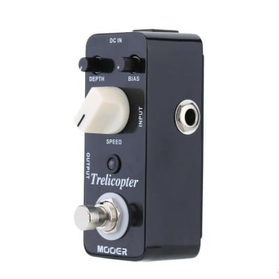 Mooer Trelicopter Classic Optical Tremolo Guitar Bass Effects Pedal True Bypass image 3