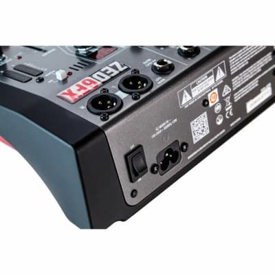 Allen & Heath ZED-6FX Compact 6 Input Mixer With Effects & 48V Phantom Power image 11