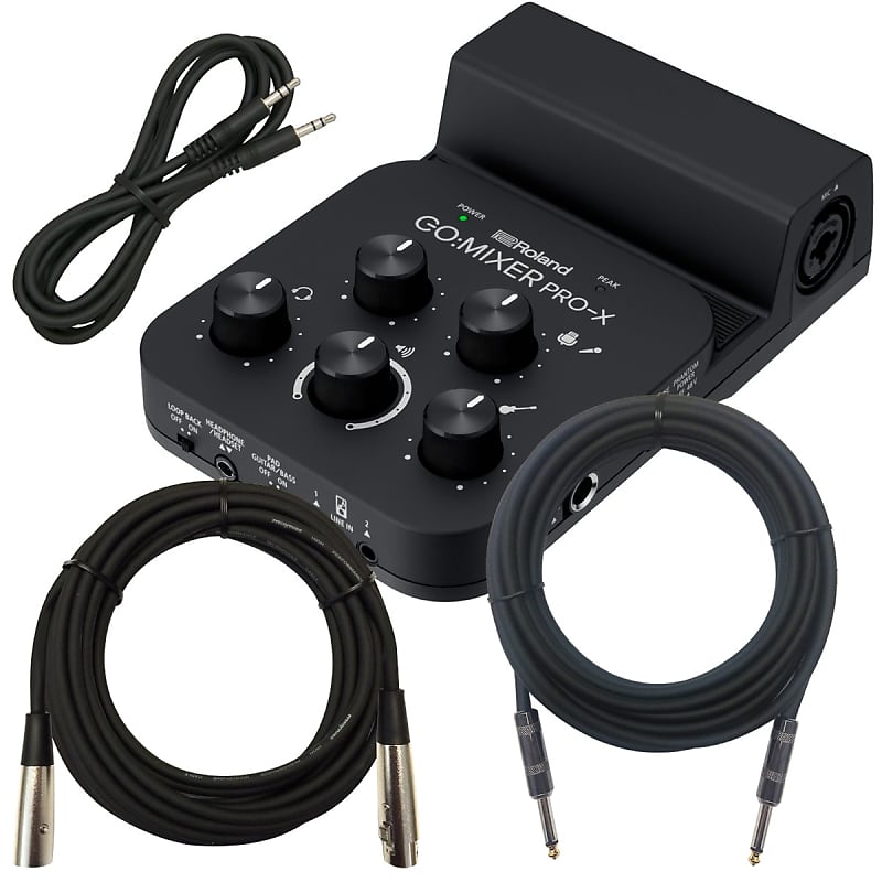 Roland Go:Mixer Pro-X Audio Mixer for Smartphones CABLE KIT image 1