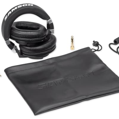 Samson Z-55 Studio Headphones, Closed-Back w/Lambskin Pads+AKG Headphones image 10
