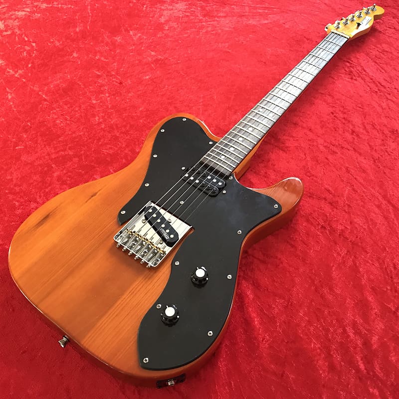 Martyn Scott Instruments "Custom 72" Handbuilt Partscaster Guitar in Mocha Ash with Black Sparkle Plate image 1