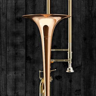 Blessing Trombone Bb/F, Open Wrap, Rose Brass Bell - BTB1488OR image 10