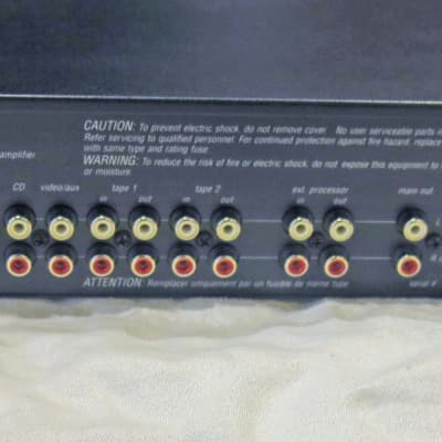 Adcom GTP-450 mid '90s - Black image 2