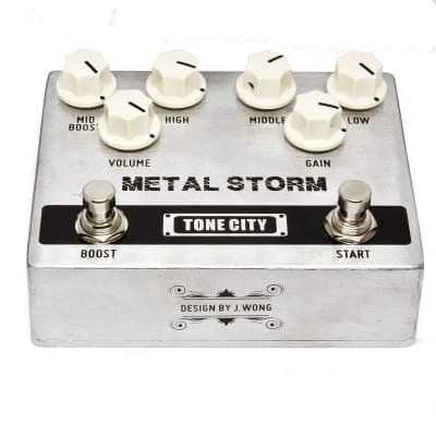 Tone City TC-T38 Metal Storm classic British-style high gain distortion Guitar Effect Pedal image 5