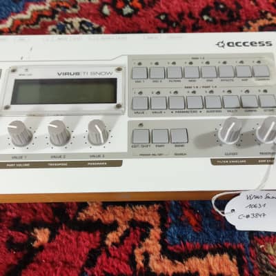 Access Virus TI Snow Desktop Digital Synthesizer (Warranty)