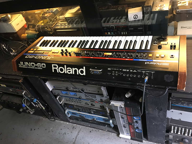 Roland Juno-60 Polyphonic Analog Vintage Synthesizer 61 key keyboard //ARMENS// image 1