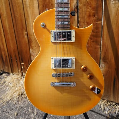 ESP LTD SIGNATURE SERIES Alex Skolnick AS-1 Lemon Burst  6-String Electric Guitar w/ Case (2022) image 4