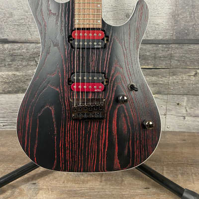 Cort KX300 Etched Black Red image 3