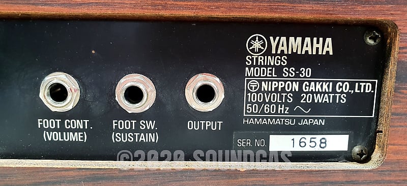 Yamaha SS-30 String Synthesizer *Soundgas Serviced* | Reverb