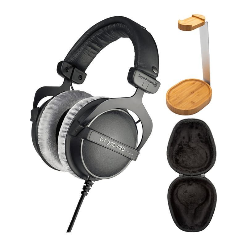 Beyerdynamic DT 770 PRO 80 Ohm Over-Ear Studio Headphones (Black