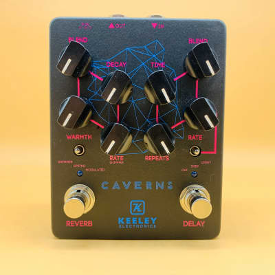 Keeley Caverns V2 Black Neon Limited Edition Custom Shop w