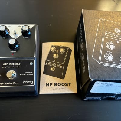 Reverb.com listing, price, conditions, and images for moog-minifooger-mf-boost