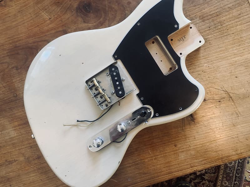 MJT Telemaster body, Roasted Pine - blond | Reverb