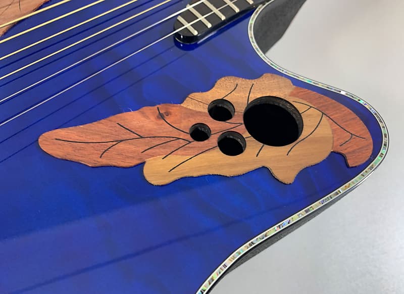 Ovation Celebrity Elite Exotic CE44P-8TQ Mid Depth Caribbean