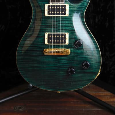 PRS Paul Reed Smith Custom Shop Artist Limited 1995 Teal Black Electric Guitar Pre-Owned for sale