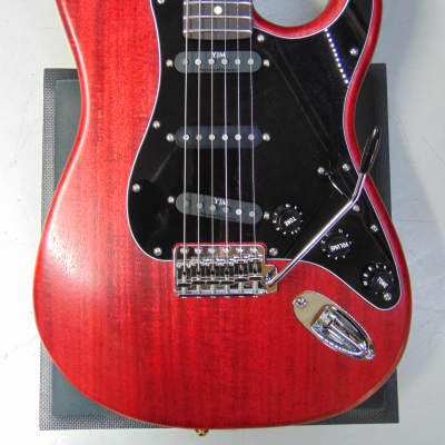 Parts Stratocaster (Allparts/Warmoth) Transparent Red image 1