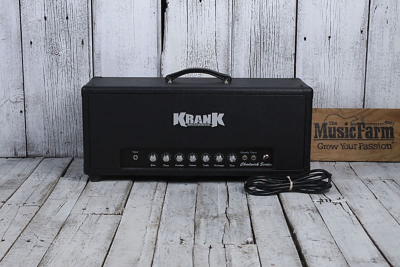 Krank Chadwick Series 1 Electric Guitar Amplifier Head 50W 1 Channel Tube Amp image 1