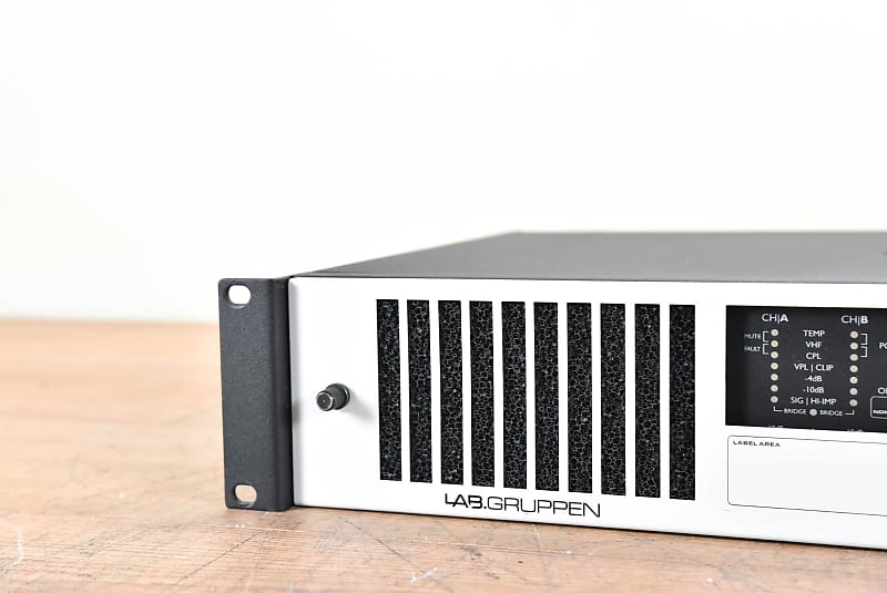 Lab Gruppen C 16:4 1600W Four-Channel Power Amplifier Lab Gruppen C 16:4 1600W Four-Channel Power Amplifier