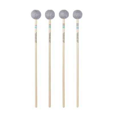 Kolberg R704 marimba mallets Jasmin Solo 2 green set of 4 rattan image 2
