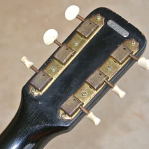 1959  Supro Super  / Thunderstick Guitar with Case  - Silverburst Finish image 9