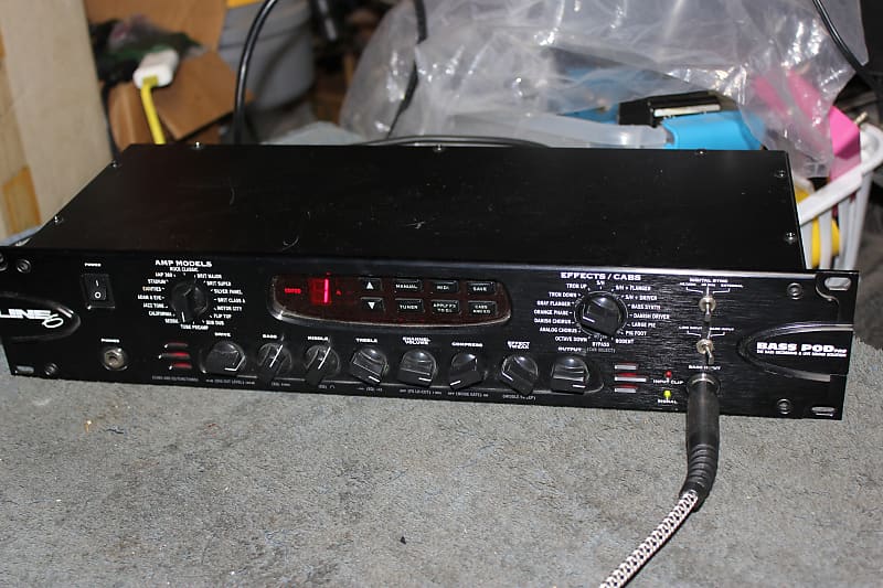 LINE 6 BASS POD PRO ベースアンプヘッド Line6 Bass PODxt Pro Bass Amp Modeler for Direct Recording
