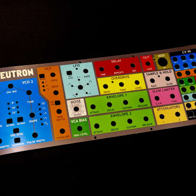 Oversynth Overlay for Behringer Neutron - Simple Colors