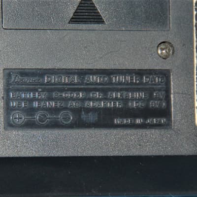 IBANEZ Digital Auto Tuner DAT6 from 1980's Dark Gray image 9