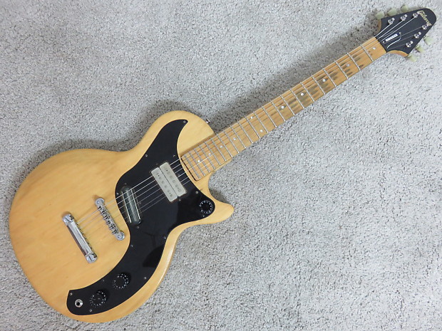 Vintage 1970s Gibson Marauder Guitar Clean Natural Finish | Reverb