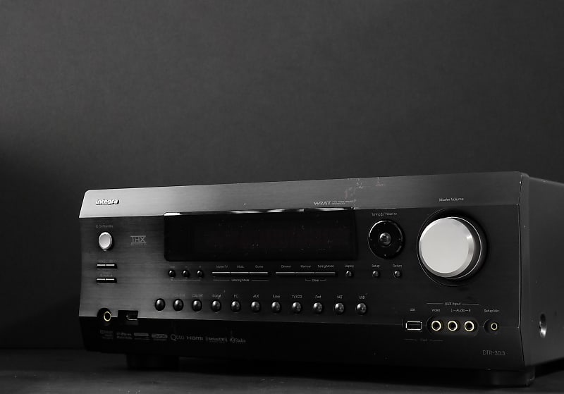 Integra DTR 30.3 THX HDMI Stereo Receiver Reverb