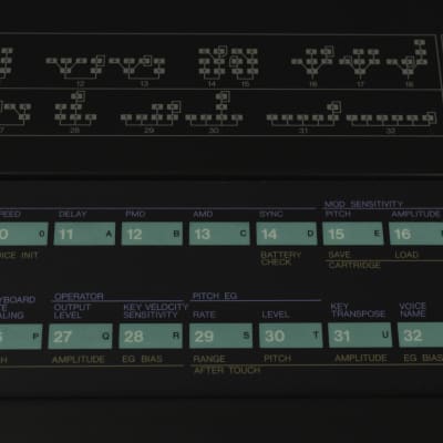 YAMAHA DX7 Digital Programmable Algorithm Synthesizer W/ Hard Case [Very good] image 12