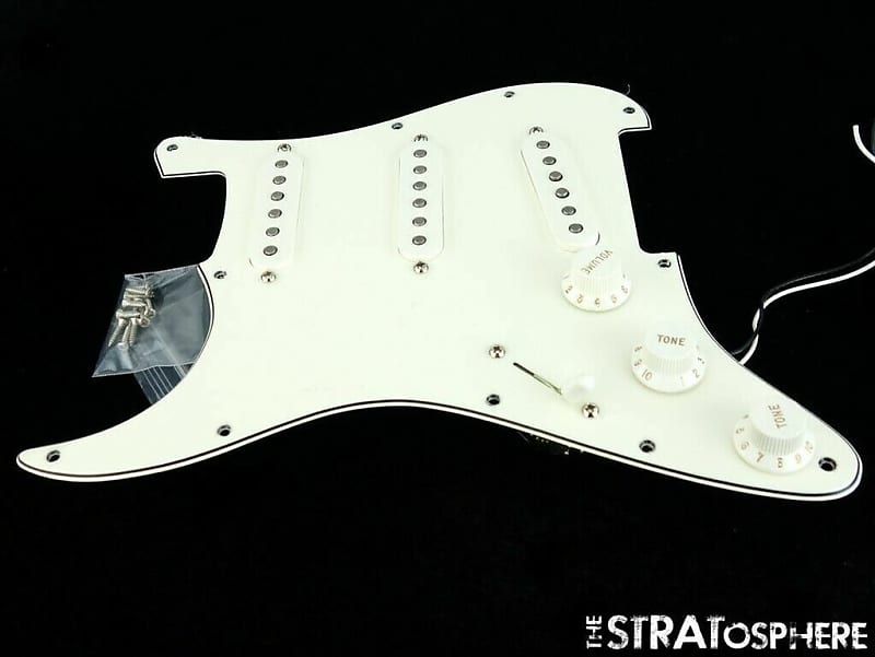 LEFTY Fender Player Strat LOADED PICKGUARD PICKUPS, Stratocaster Alnico 5 image 1