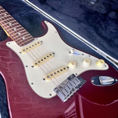 Fender 40th Anniversary American Standard Stratocaster with Rosewood Fretboard 1994 Limited Edition - Midnight Wine image 12