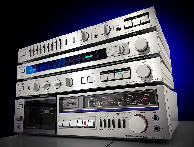 Sony Vintage 🔥RARE🔥 (1982) Full Metal Components Stereo Sony Vintage 🔥RARE🔥 (1982) Full Metal Components Stereo