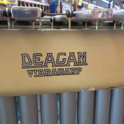 Used Deagan 3 Octave Vibraphone w/Foot Damper, Stand, and Locking Wheels image 11