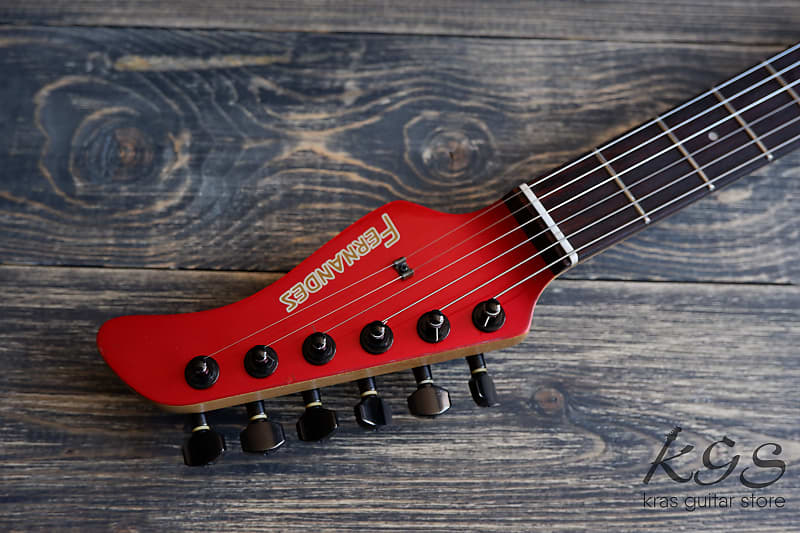Fernandes エレキギター FST-50 Candy Apple Red Fernandes Revival Bass RPB-50 Candy Apple Red - 1980's