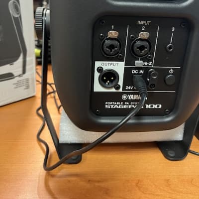 Yamaha Stagepas 100 Portable PA System 2023 - Present - Black image 3