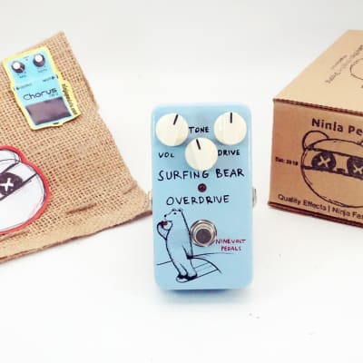 ギター NINEVOLT PEDALS  SURFING BEAR OVERDRIVE NINEVOLT PEDALS SURFING BEAR OVERDRI コンパクトエフェクター