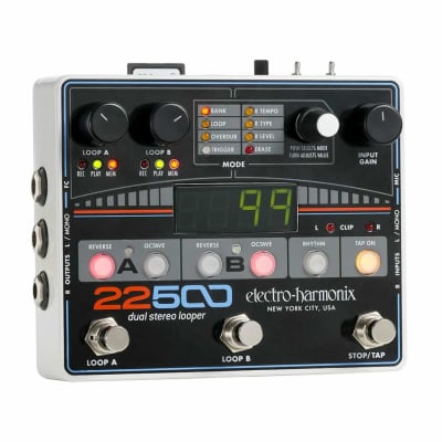 Electro Harmonix 22500 Dual Stereo Looper Effects Pedal for sale